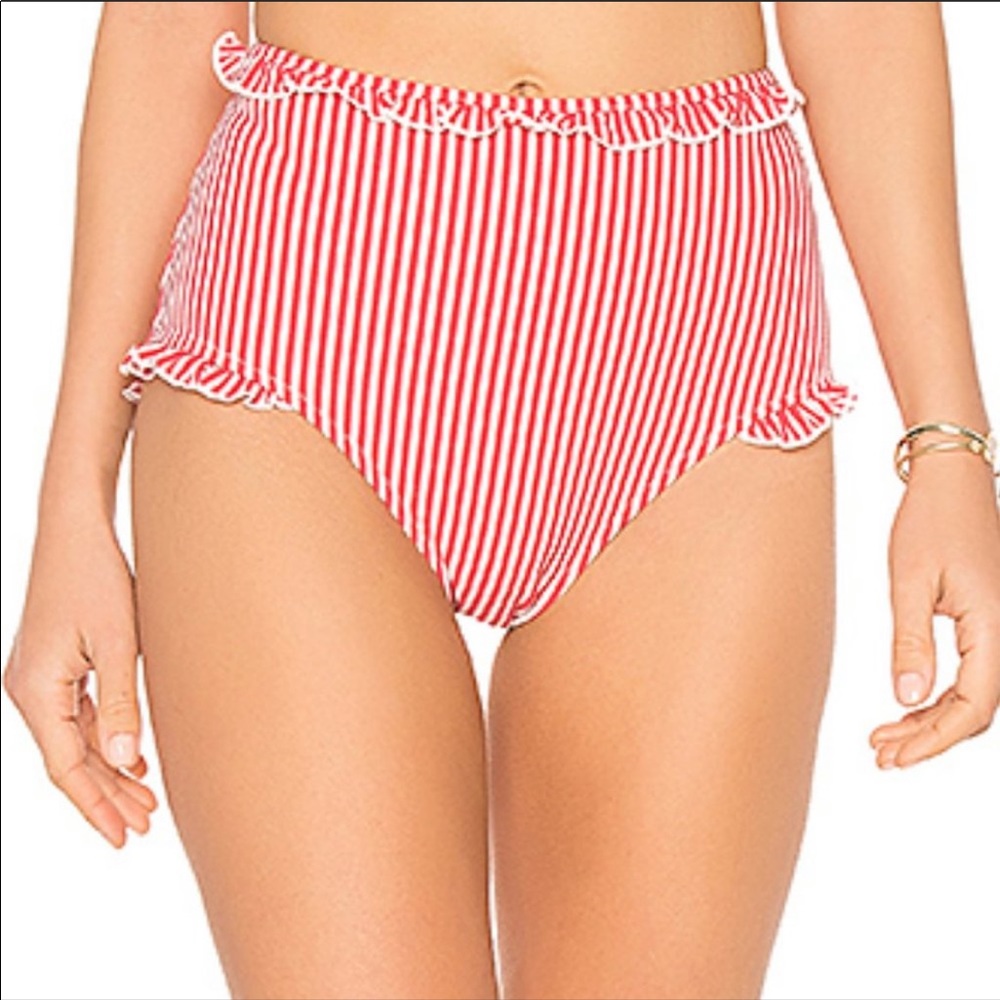 Solid and striped Leslie high waisted bottom
